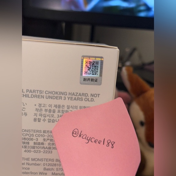 (sealed) Happiness - Big Into Energy v3 Labubu - Picture 3 of 3